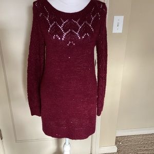 Maurices Xs Tunic Sweater